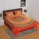 Red__Jaipuri bedsheet